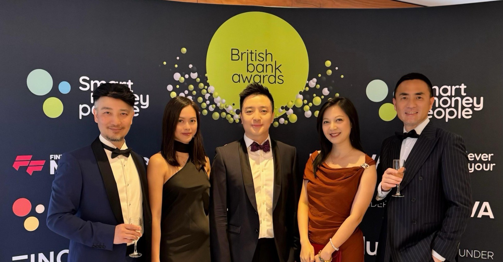 Hua Yin Finance team attending the British Bank Awards 2026