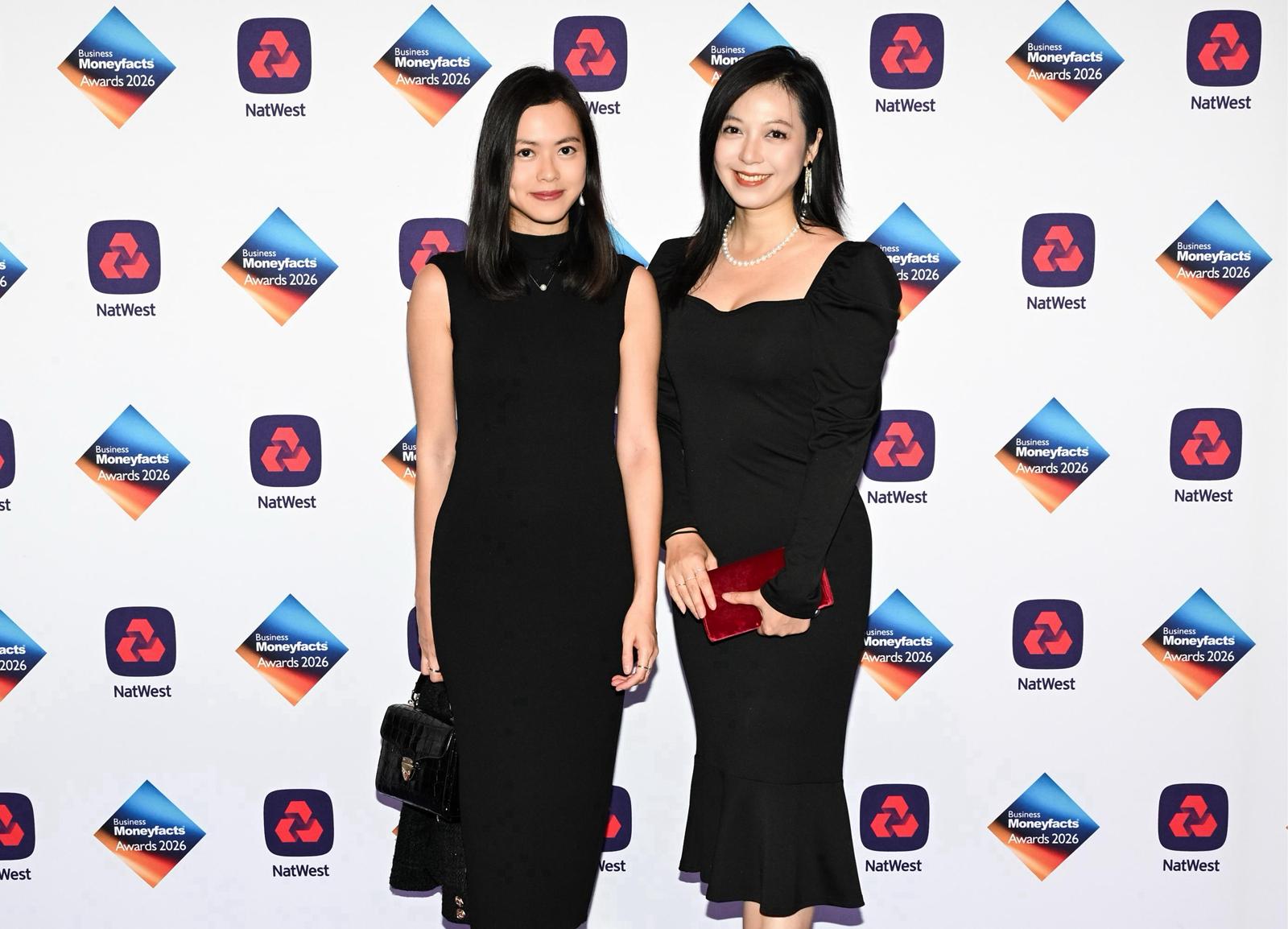 Hua Yin Finance representatives at the Business Moneyfacts Awards 2026